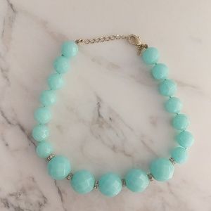 J.Crew Turquoise Bead Necklace